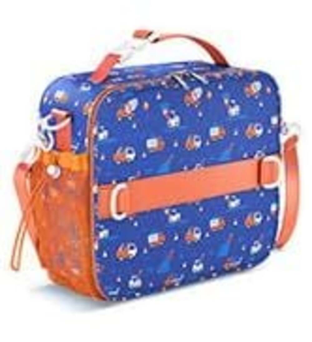 YOLAY Kids Double Insulated Lunch Bag for Girls Boys - Durable Spacious With Zip